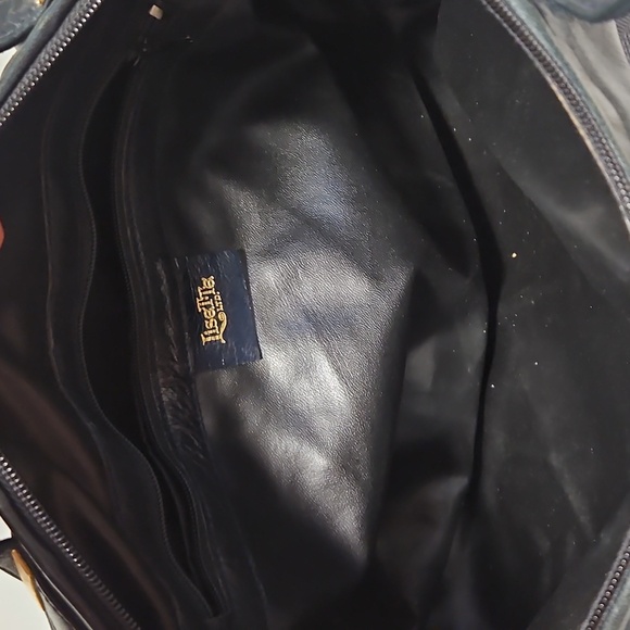 Lisette Vintage Style Barrel/doctor/bowler Satchel - Picture 4 of 8